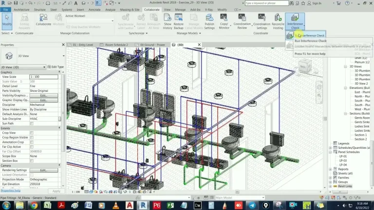 Revit MEP 3d